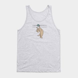 Gymnastic Cat Tank Top